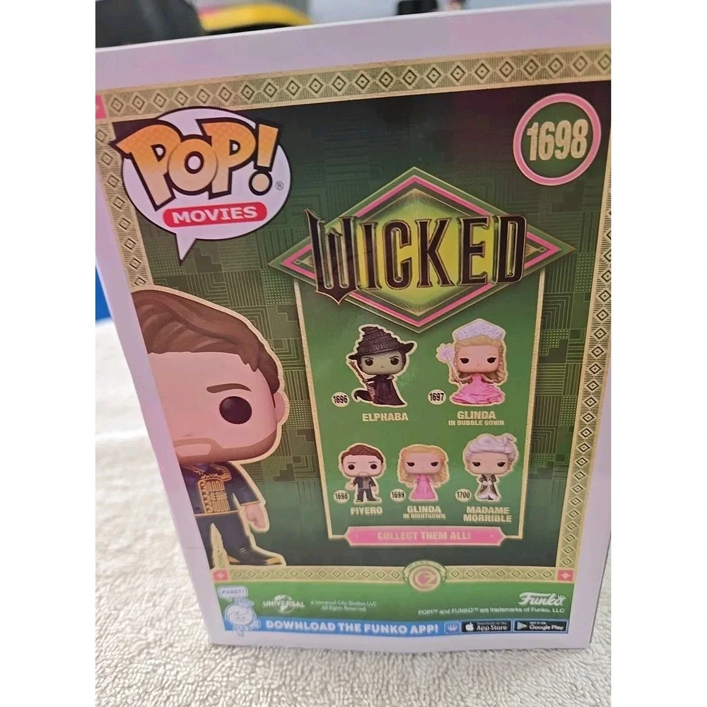 Funko‎ Pop Wicked Fiyero 1698 Vinyl Figure